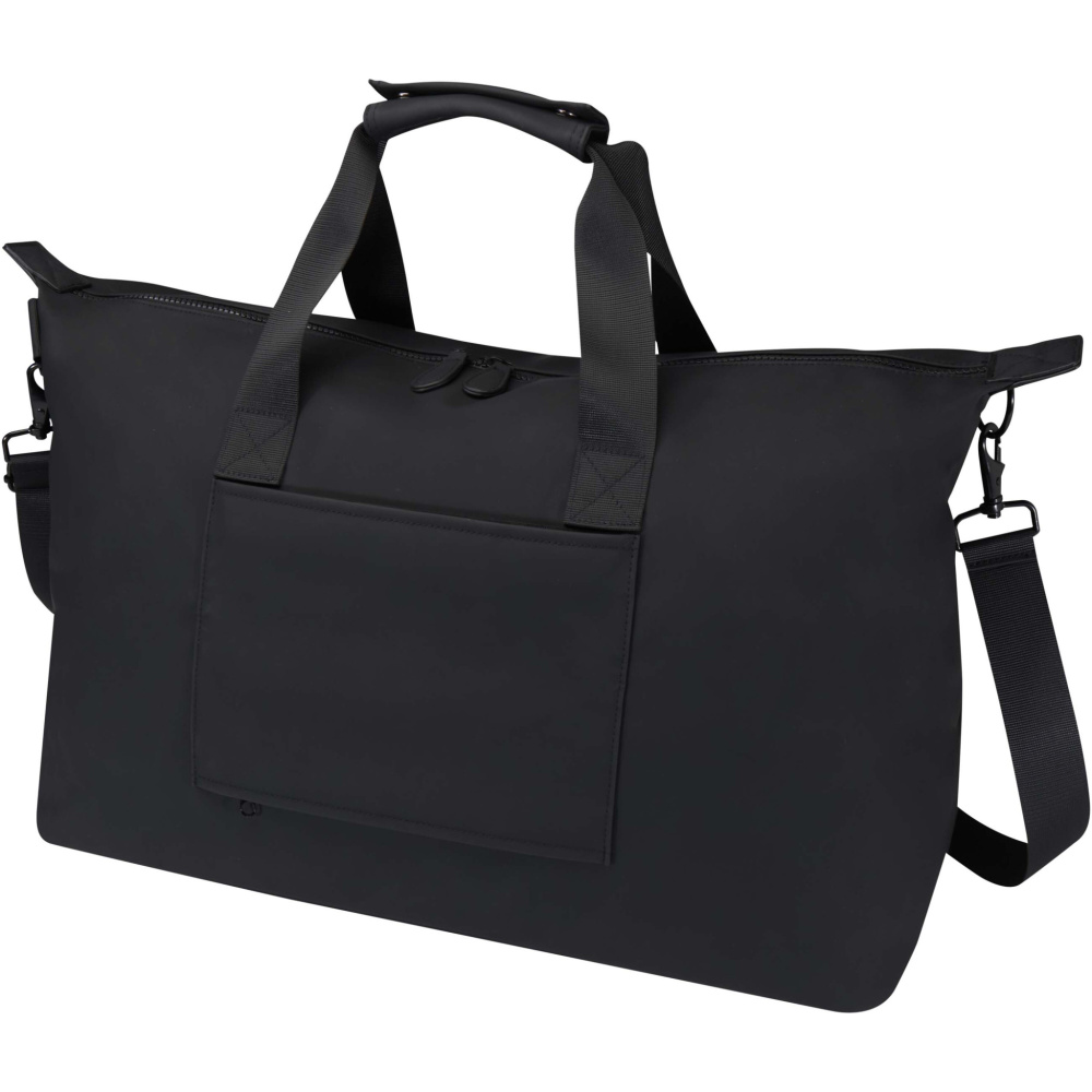 Logotrade promotional gift image of: Turner 15.6" GRS recycled laptop duffel bag 36L