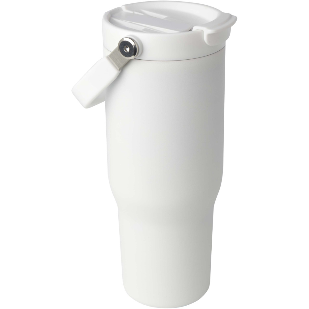 Logo trade promotional products picture of: Bronx 900 ml RCS recycled stainless steel copper vacuum insulated tumbler with dual function lid