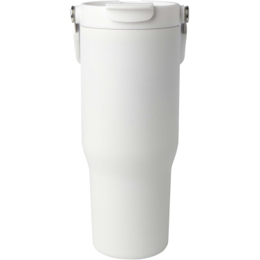 Logotrade promotional merchandise picture of: Bronx 900 ml RCS recycled stainless steel copper vacuum insulated tumbler with dual function lid