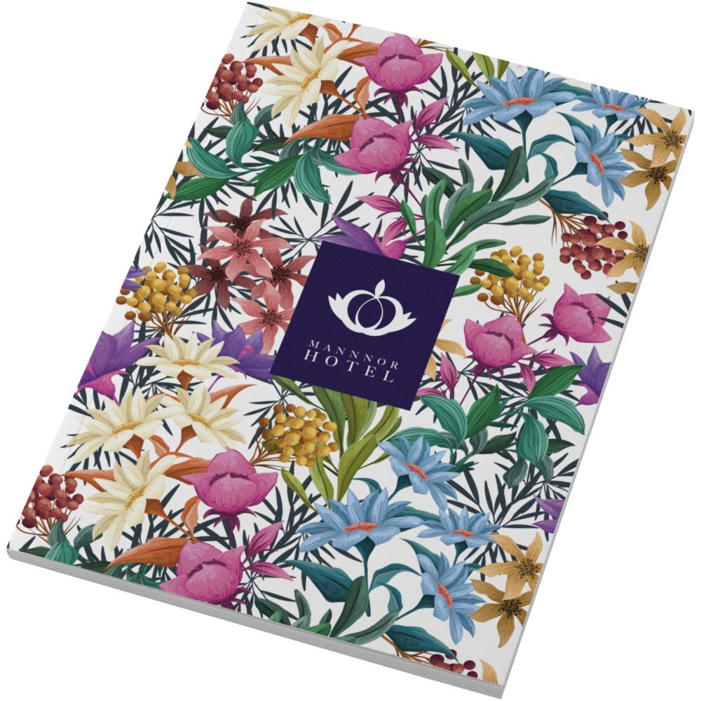 Logo trade corporate gift photo of: Novella Austen A5 soft cover notebook - 50 sheets