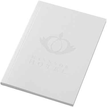 Logo trade promotional gift photo of: Novella Austen A6 soft cover notebook - 50 sheets