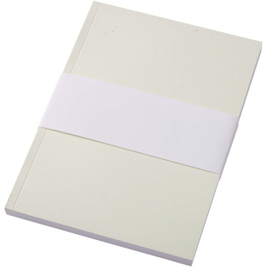 Logo trade promotional products image of: Novella Austen A5 recycled soft cover notebook - 100 sheets