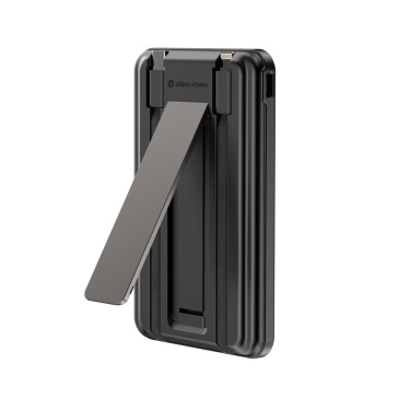 Logotrade promotional merchandise image of: Urban Vitamin Redwood 5in1 5000mah 20W PD magnetic powerbank
