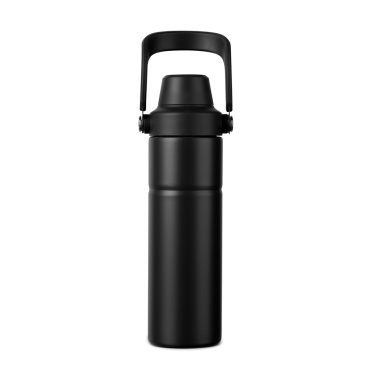 Logo trade promotional products image of: Baltimore trek RCS recycled SS bottle 600 ML
