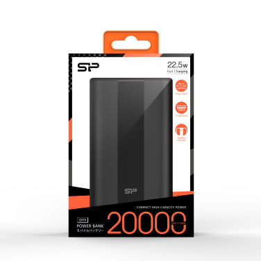Logo trade promotional giveaways image of: POWER BANK SILICON POWER QP55 10000 MAH