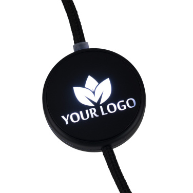 Logotrade promotional merchandise image of: Cable 4in1 with illuminated logo - LH-ZM02