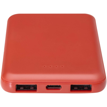 Logotrade promotional giveaway image of: Asama 5000 mAh Type-C recycled plastic power bank