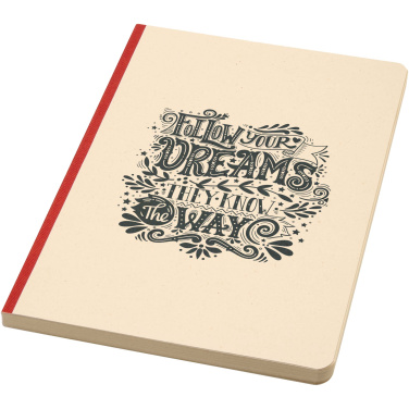 Logotrade advertising products photo of: Liliana A5 sugarcane and RPET soft cover notebook