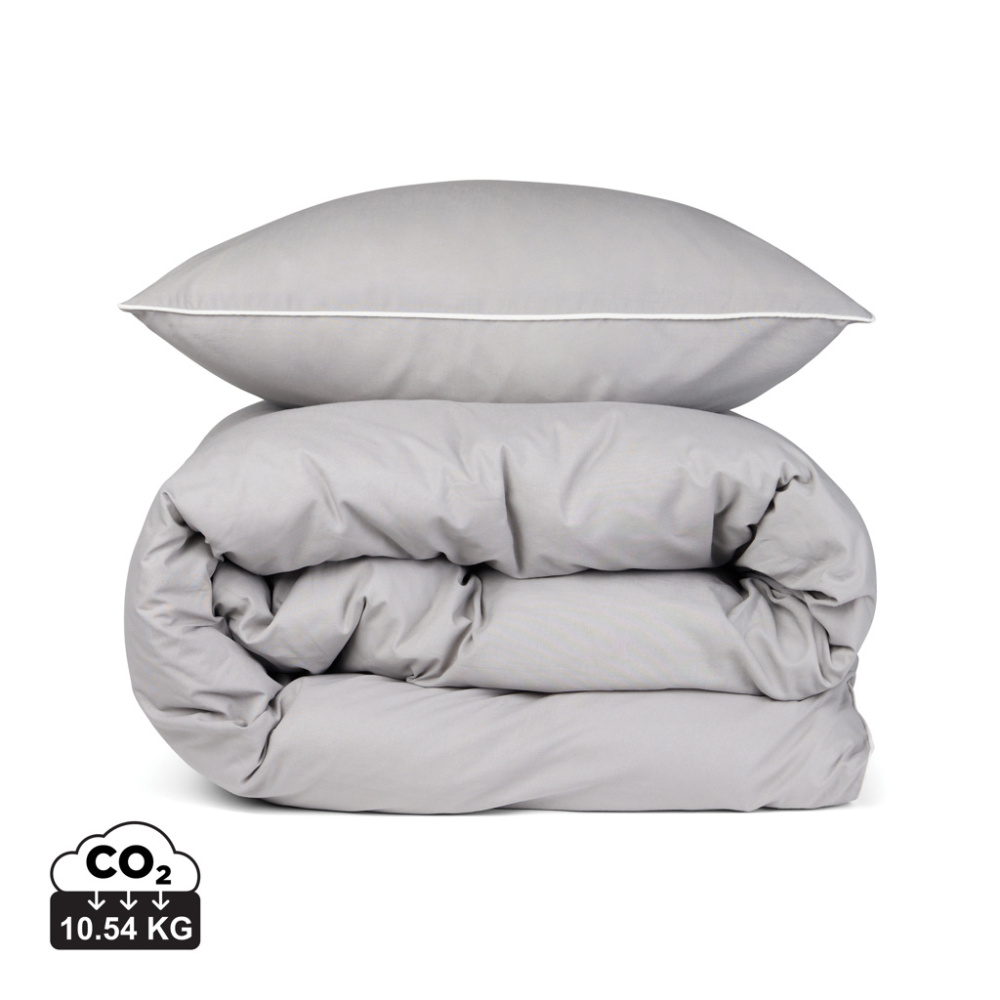 Logo trade corporate gift photo of: VINGA Marston OCS organic cotton bed linen, 4 pcs set