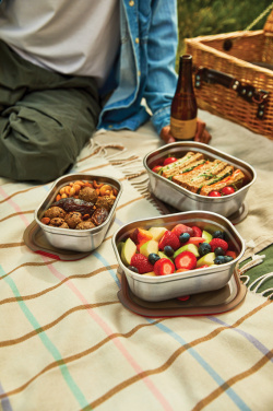 Logotrade promotional products photo of: Black+Blum Mealprep Box 3pcs Set Small, Medium, Large