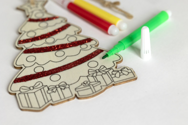 Logo trade promotional merchandise picture of: Christmas tree ornament