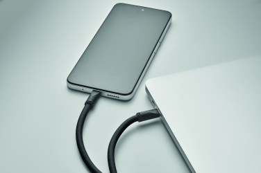 Logotrade promotional gift picture of: 60W charging and data lanyard