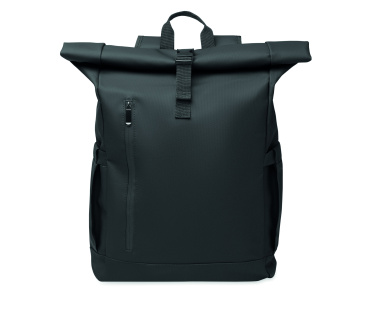 Logo trade promotional merchandise photo of: Rolltop laptop rucksack 600D