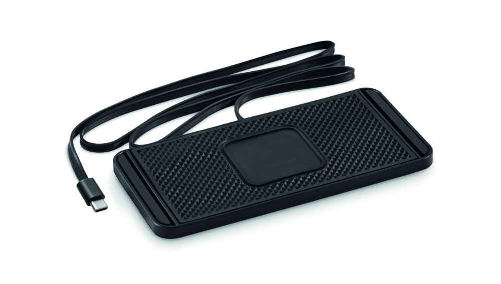 Logo trade promotional merchandise picture of: Pad car wireless charger 15W