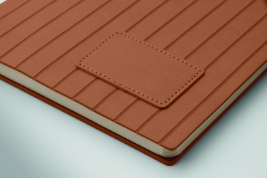 Logotrade promotional item picture of: A5 notebook in smokey PU