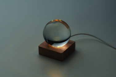 Logotrade business gift image of: LED glass ball