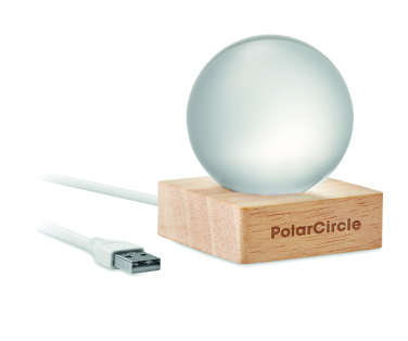 Logotrade promotional giveaways photo of: LED glass ball