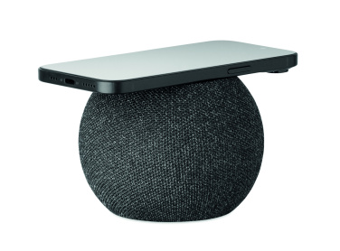 Logo trade advertising products picture of: 15W wireless charger speaker