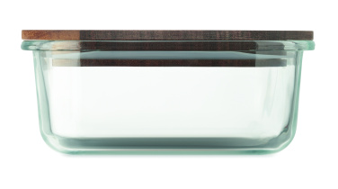 Logo trade promotional items picture of: Glass lunch box 800ml