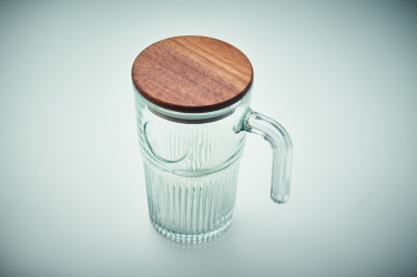 Logo trade promotional products image of: Glass mug 450ml