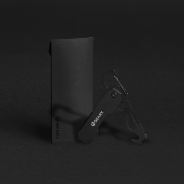 Logotrade promotional gift picture of: Gear X foldable EDC tool with carabiner and parcel cutter