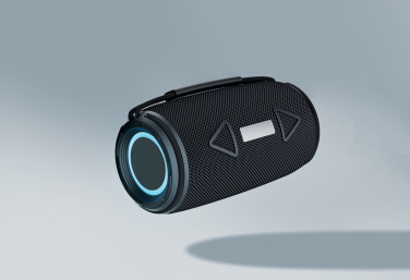 Logotrade promotional item image of: Prisma RCS recycled plastic IPX 4 waterpoof 16W speaker