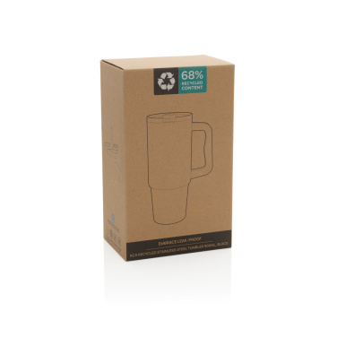 Logo trade advertising product photo of: Embrace Leakproof RCS recycled stainless steel tumbler 900ml