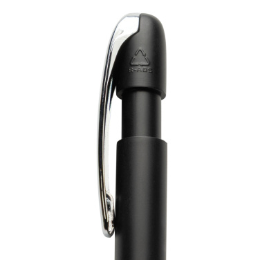 Logotrade promotional item image of: Glide GRS certified R-ABS Metal Clip Pen