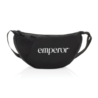 Logotrade promotional merchandise photo of: Crescent XL AWARE™ RPET half moon sling bag
