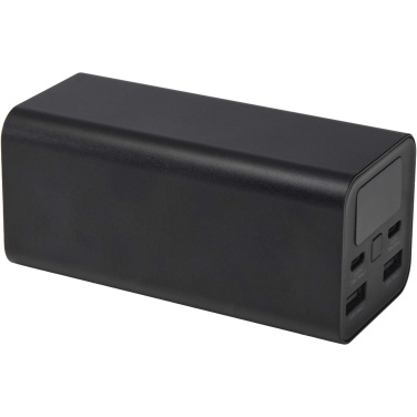 Logotrade advertising product image of: Acamar 20.000 mAh 70W recycled aluminium laptop power bank