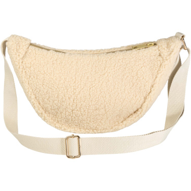 Logo trade promotional gifts picture of: Bear GRS recycled sherpa crossbody bag 3L