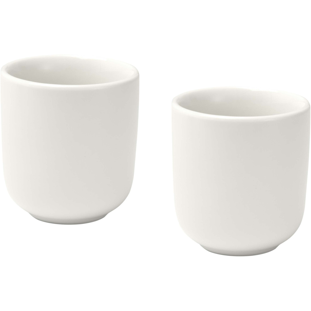 Logotrade business gifts photo of: Male 90 ml ceramic espresso cups - set of 2