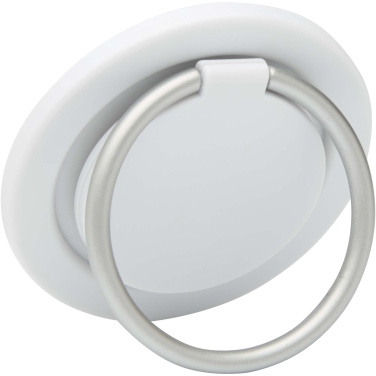 Logo trade promotional giveaway photo of: Albali recycled plastic magnetic phone holder with ring stand