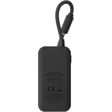 Logo trade promotional items image of: Xtorm XAWBT01 AirWave wireless audio adapter