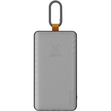 Logo trade advertising products picture of: Xtorm XG2S101 Go2 10.000 mAh 15W solar power bank with light