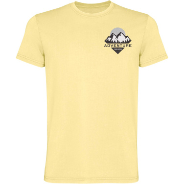 Logo trade advertising products image of: Corgi short sleeve men's t-shirt