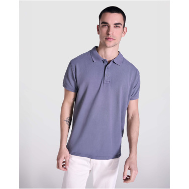 Logo trade promotional item photo of: Cobain short sleeve unisex polo