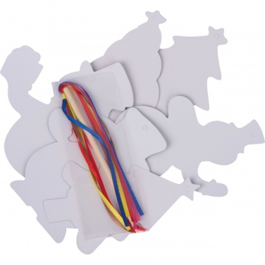 Logotrade promotional item image of: Scratch-off Christmas ornaments SOUTH POLE