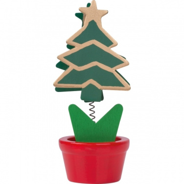 Logo trade business gift photo of: Christmas tree clip WINNIPEG