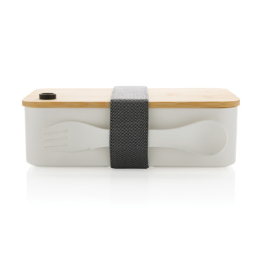 Logo trade corporate gifts picture of: RCS RPP lunchbox with bamboo lid