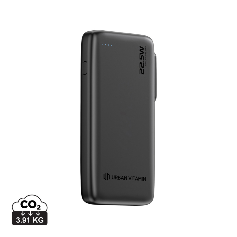 Logotrade promotional gifts photo of: Urban Vitamin Emeryville 20W 10.000mAh Powerbank