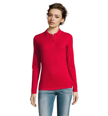 Logotrade advertising products photo of: PERFECT WOMEN LSL POLO  180