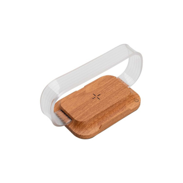 Logo trade advertising products image of: Phone stand with wireless charger JEROME Pierre Cardin