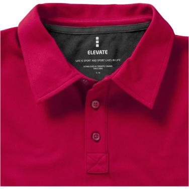 Logo trade advertising products picture of: Markham short sleeve men's stretch polo