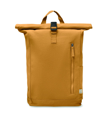 Logotrade promotional giveaway picture of: Roll top backpack 390 gr/m²