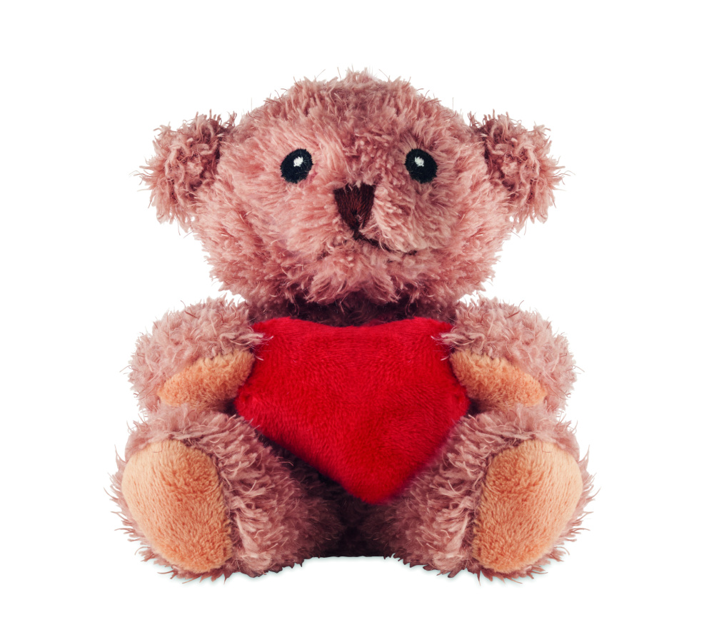 Logotrade corporate gifts photo of: Teddy bear plush with heart
