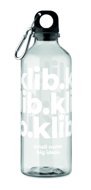 Logo trade promotional merchandise picture of: RPET bottle 500ml