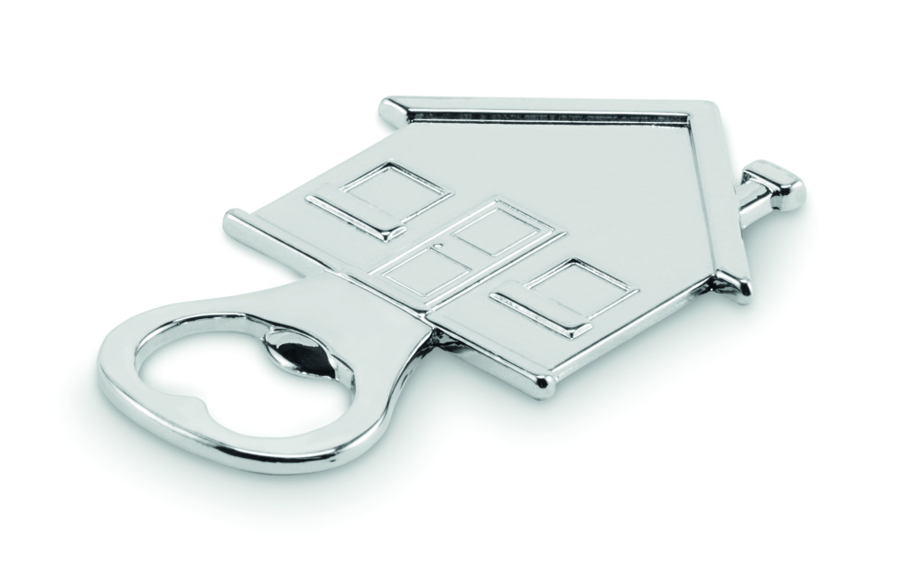 Logotrade promotional item picture of: House shape bottle opener