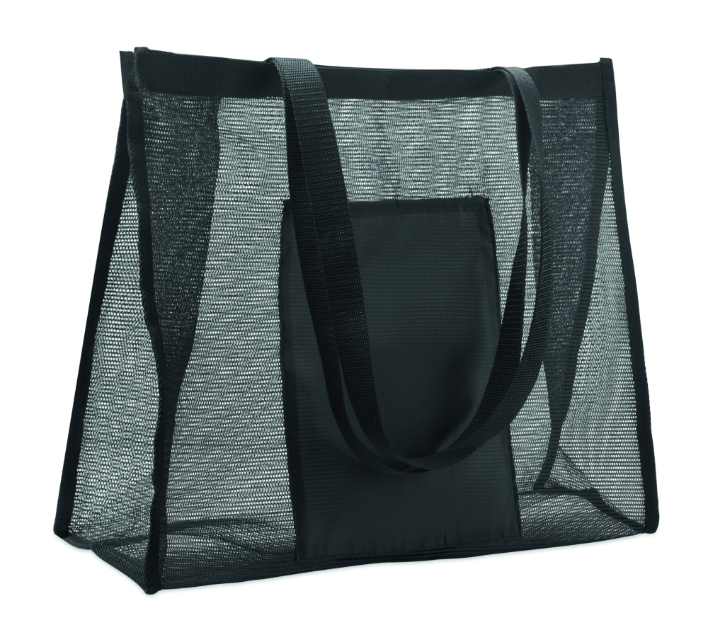 Logo trade advertising product photo of: RPET mesh shopping bag