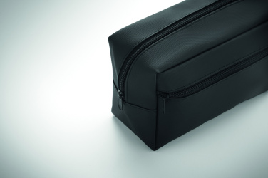 Logo trade business gifts image of: Toiletry bag in 600D RPET
